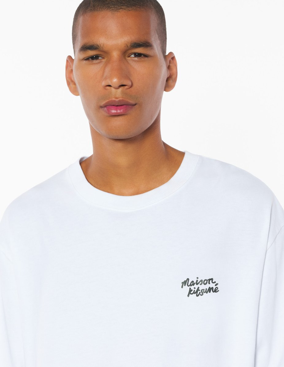 MAISON KITSUNE HANDWRITING OVERSIZE TEE-SHIRT - 3