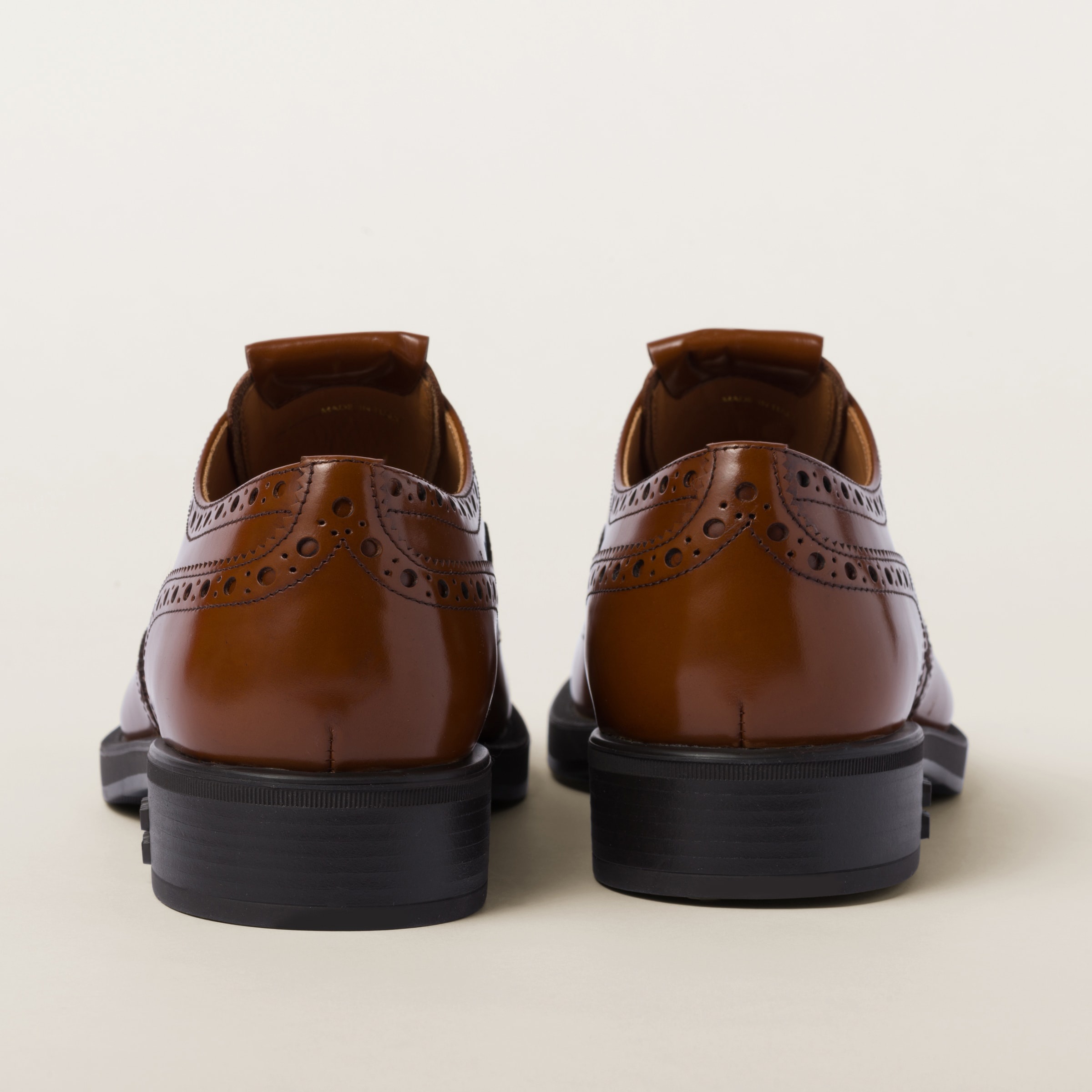 Church's X Miu Miu Brushed Leather Oxford Brogue Shoes - 3
