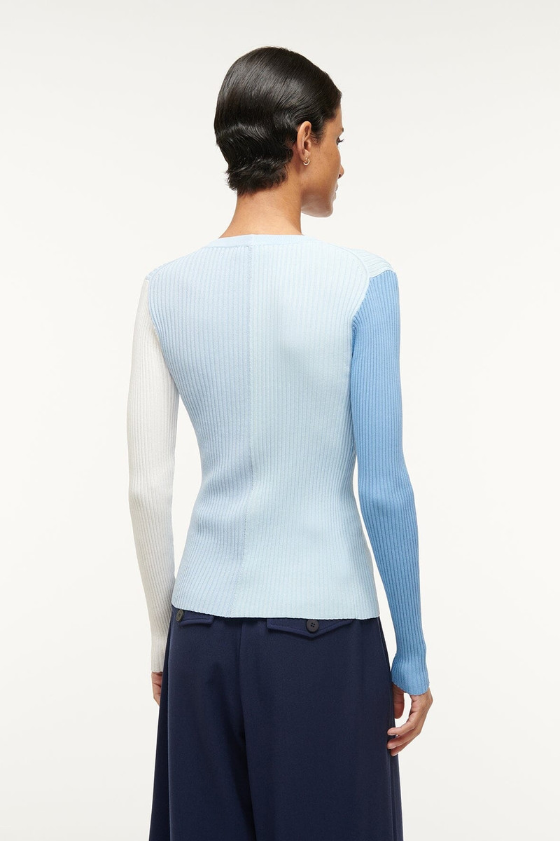 STAUD STAUD CARGO SWEATER PERIWINKLE MULTI outlook