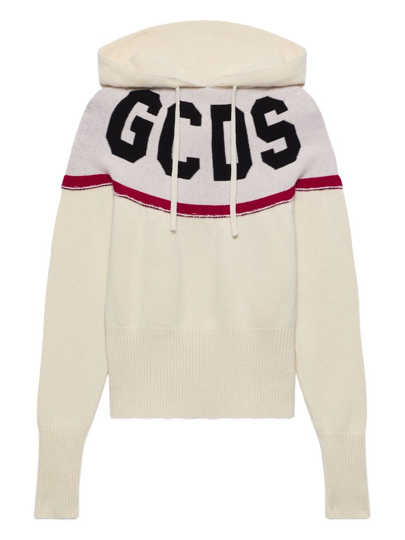 logo hooded jumpers 1