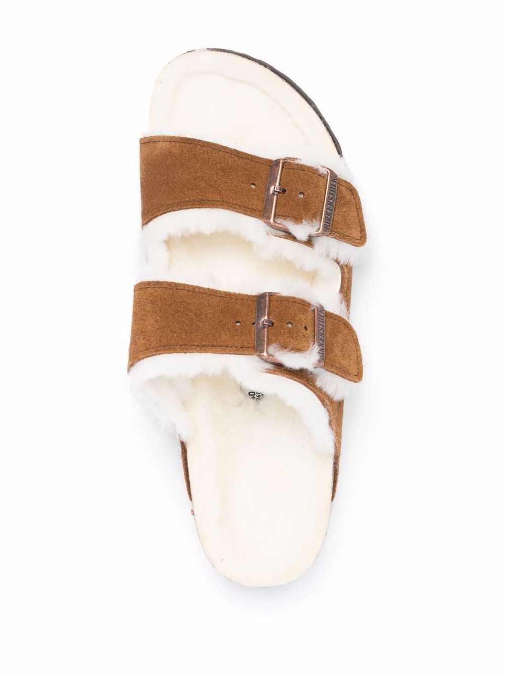 Arizona fur-lined sandals - 4