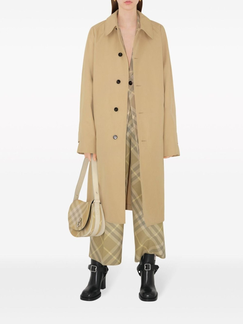 Burberry check-print tailored wool trousers outlook