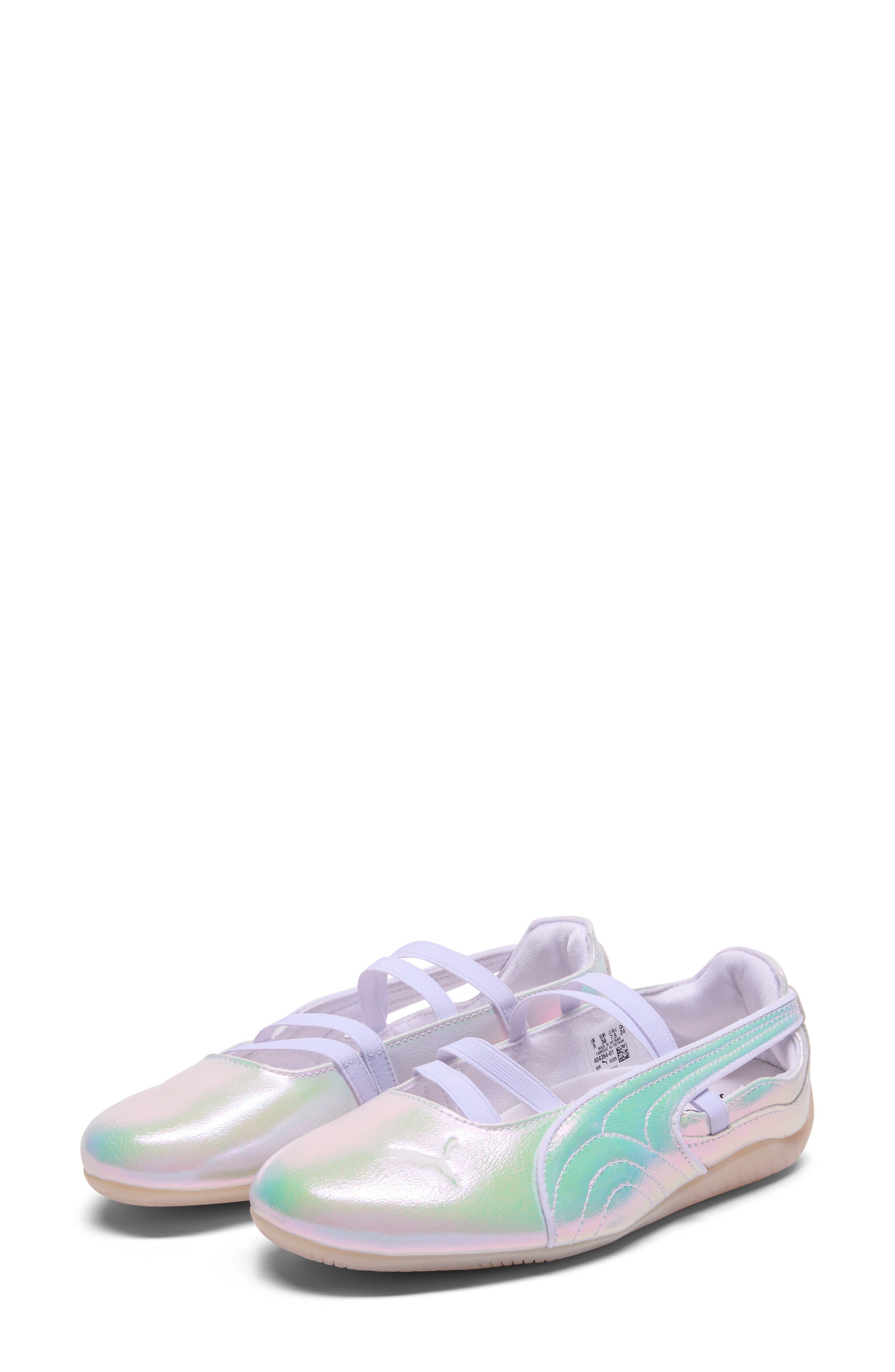 PUMA Speedcat Ballet Pearlized Sneaker in Puma White/Puma Black at Nordstrom - 1