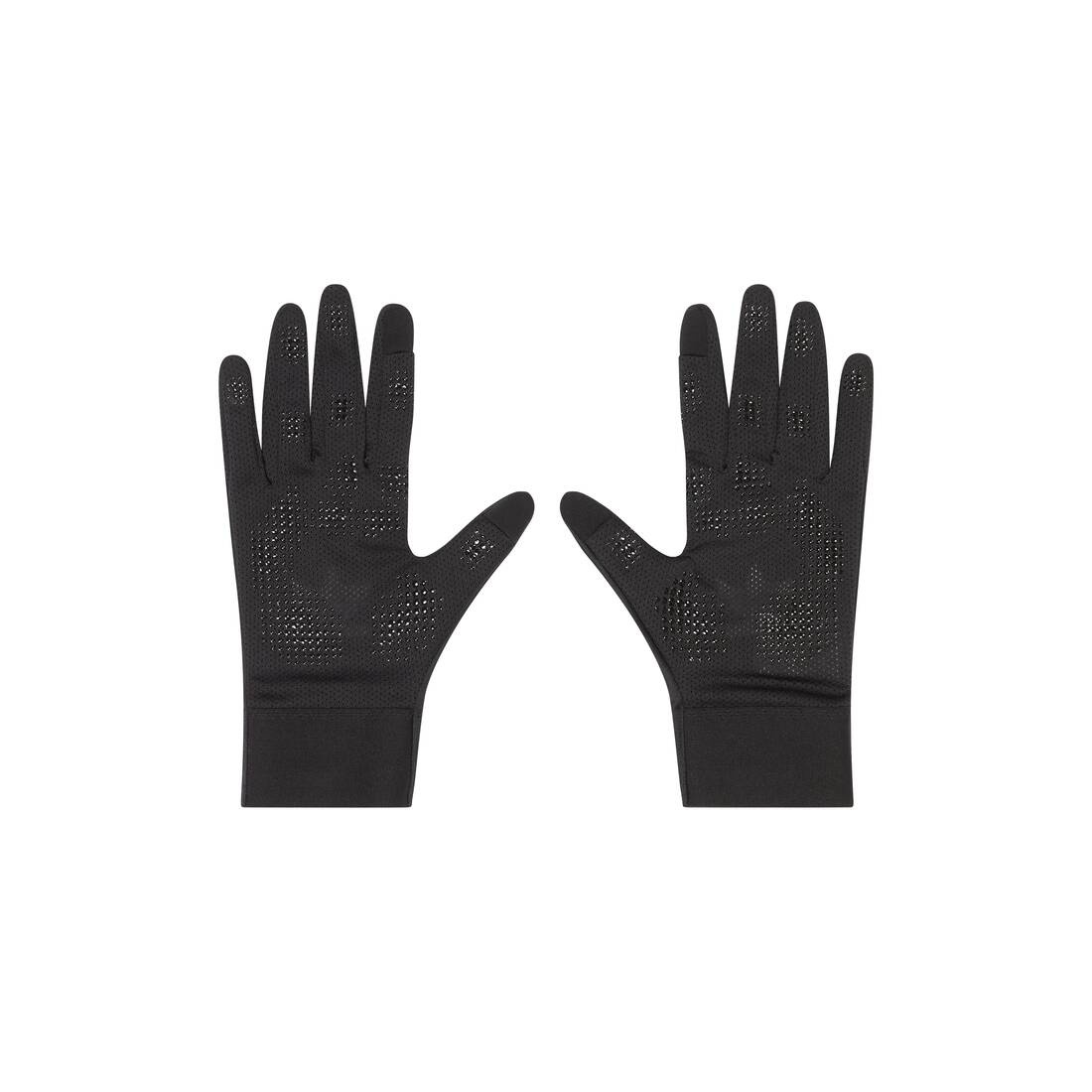 Men's Balenciaga / Adidas Gloves in Black - 2