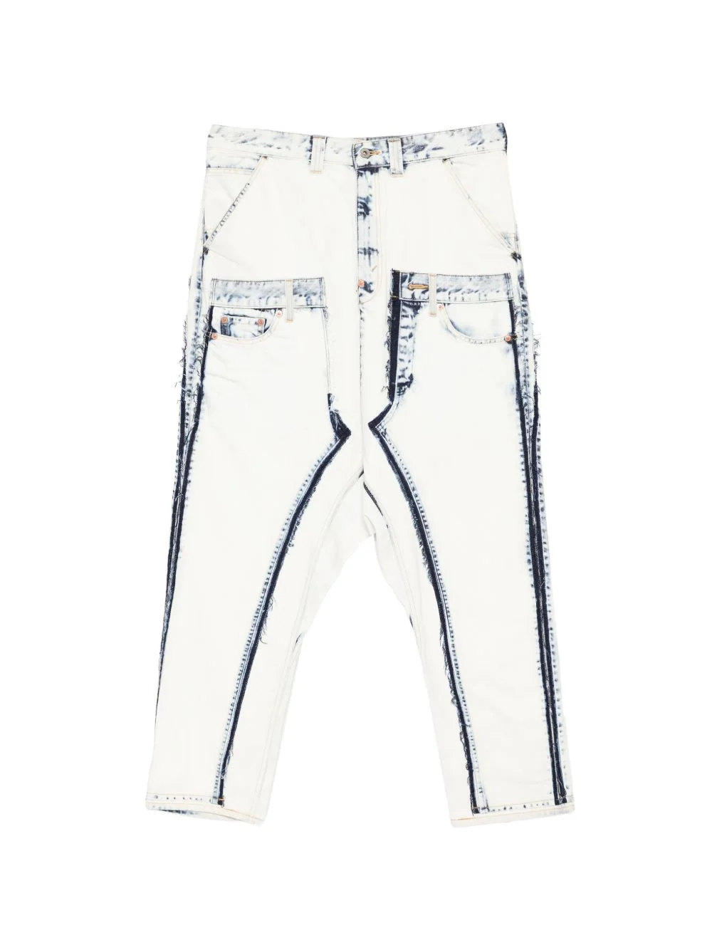 bleached jeans - 1