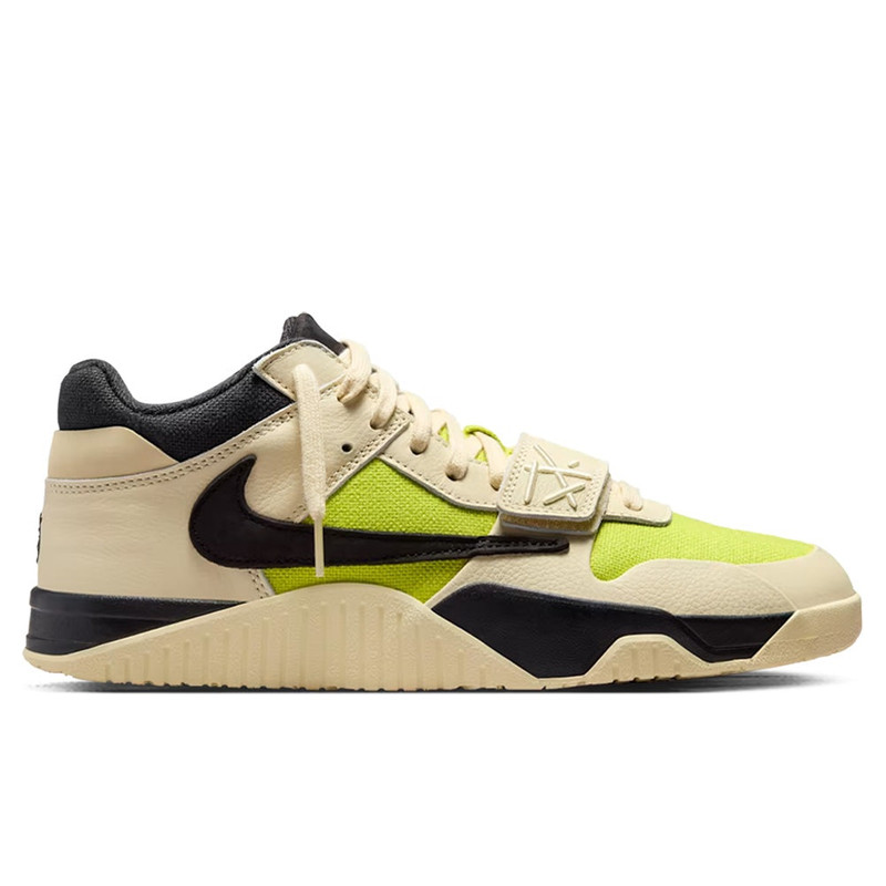 AIR JORDAN X TRAVIS SCOTT CJ1 T-REXX 'BRIGHT CACTUS' - MUSLIN/BLACK/BRIGHT CACTUS - 1