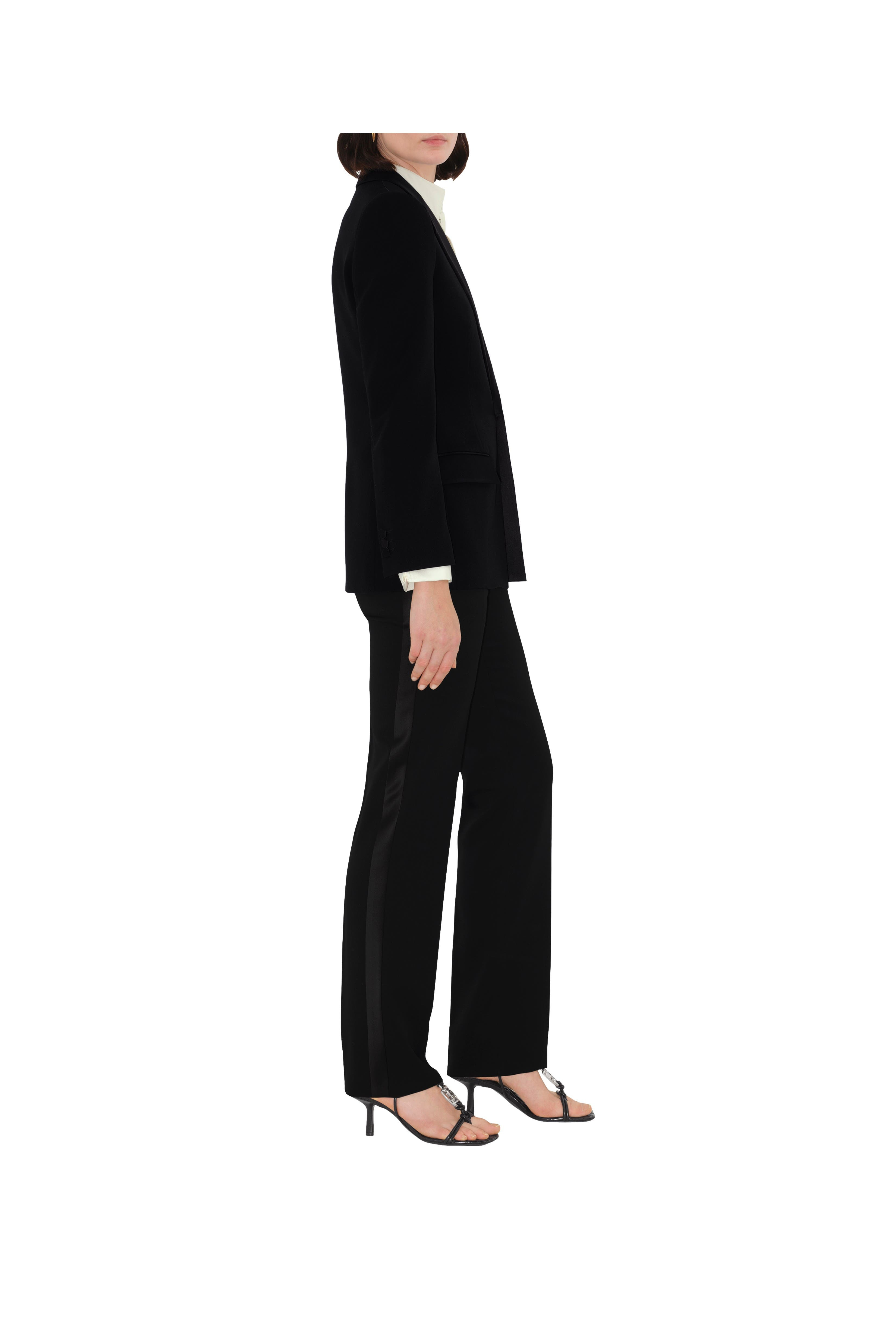 burberry Wool Tuxedo Jacket in Black at Nordstrom - 3