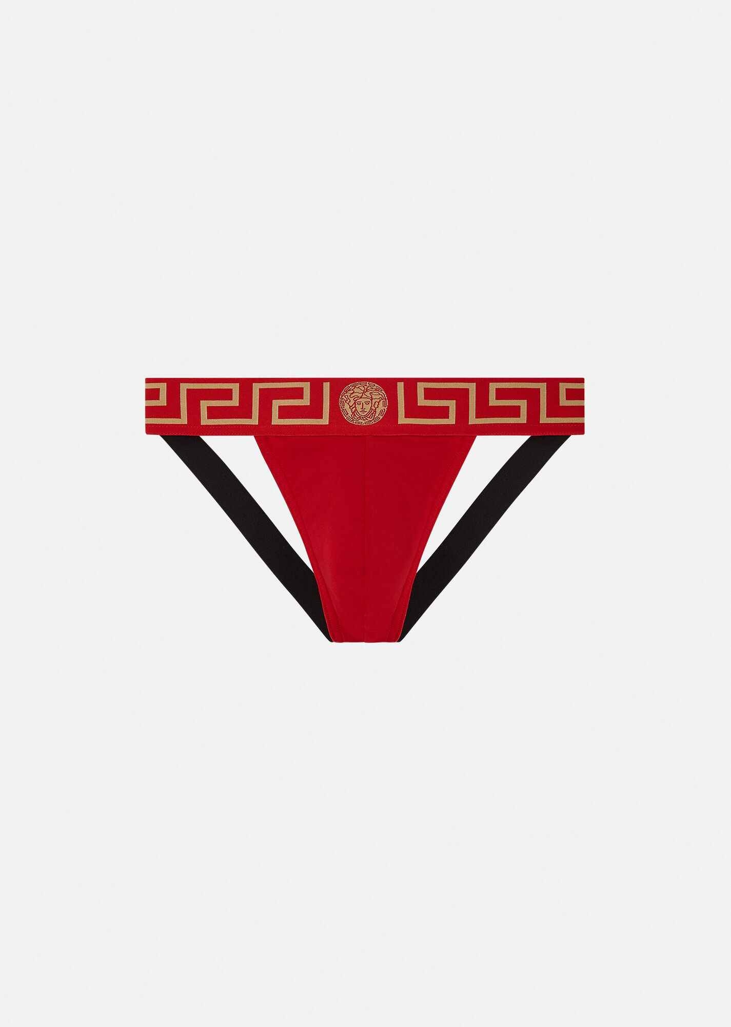 Greca Border Jock Strap - 1