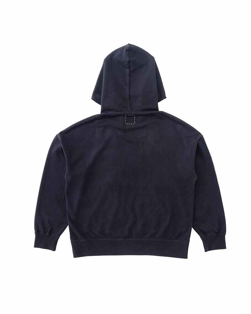 visvim CAMPUS HOODIE P.O. (C/WS) NAVY | REVERSIBLE