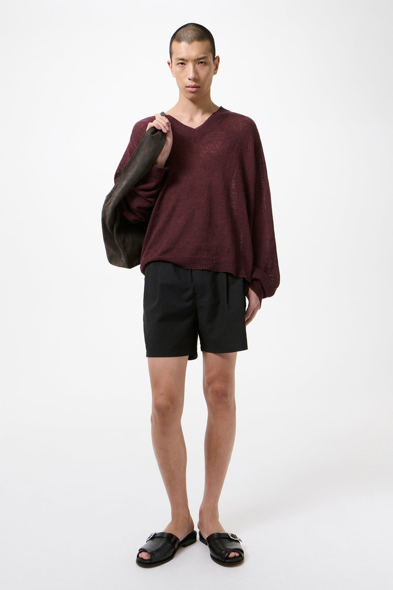 Our Legacy Boxer Trunk Baynoir Coast Seersucker outlook