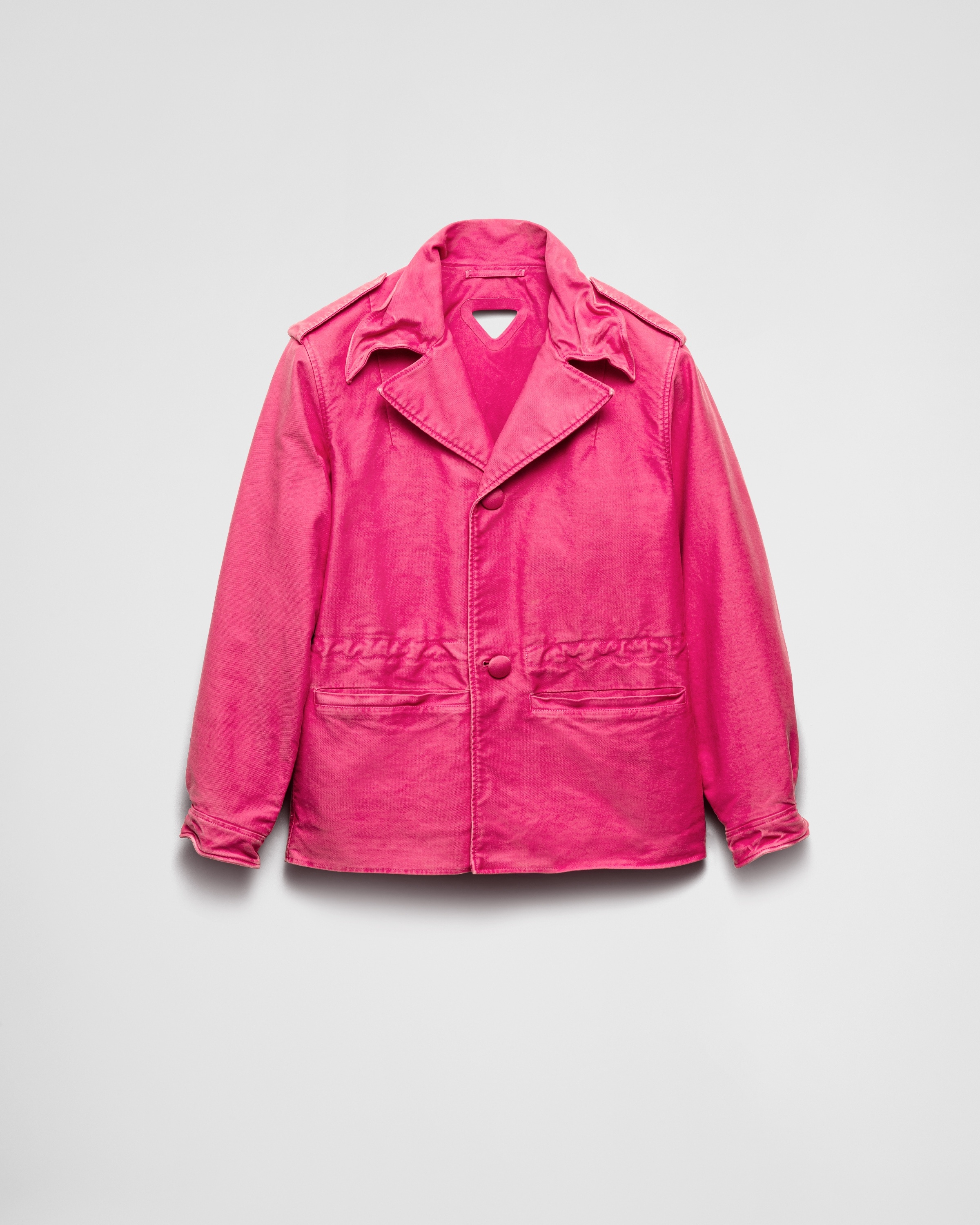 Cotton blouson jacket - 1