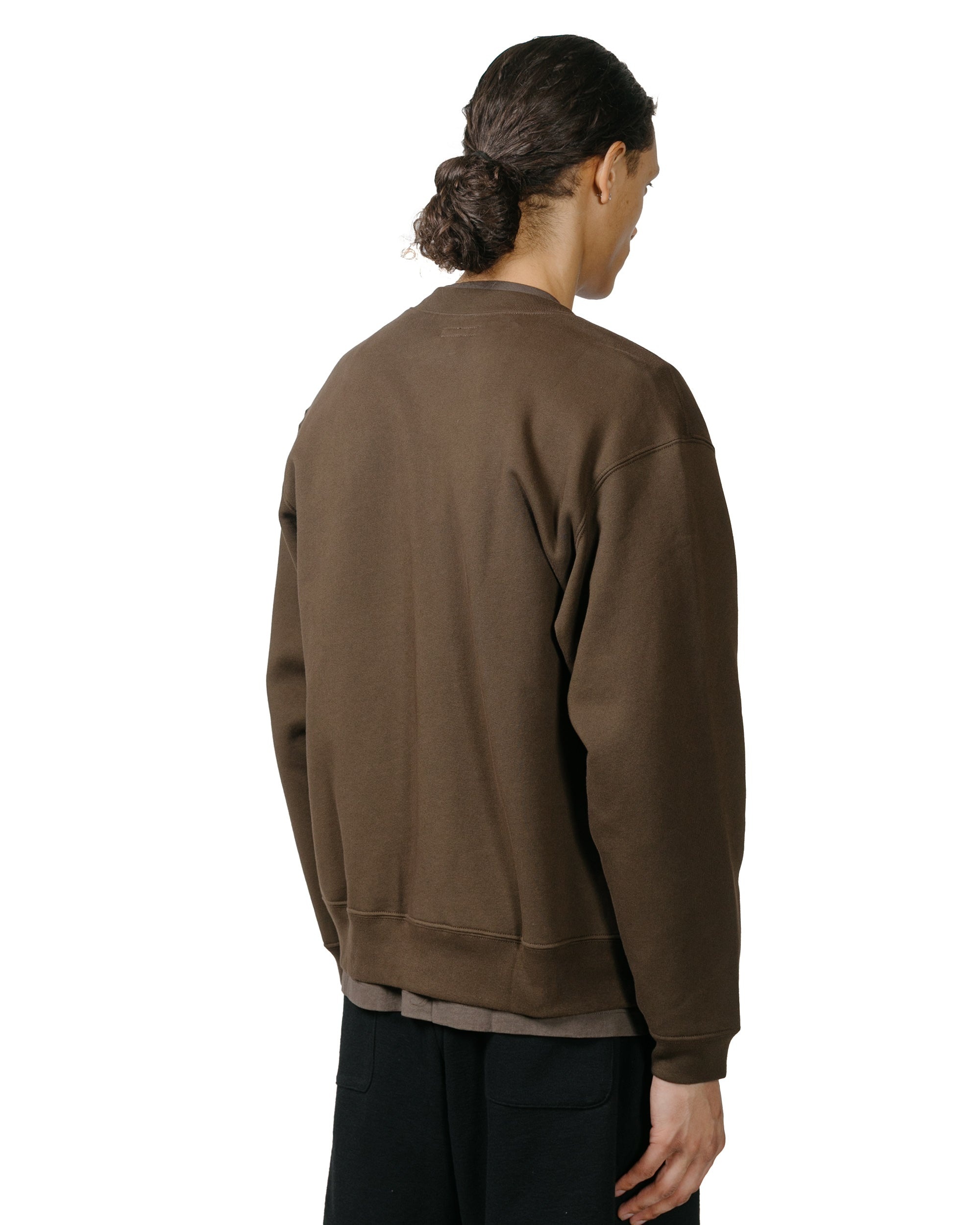 Zip Crew Neck Bark - 3