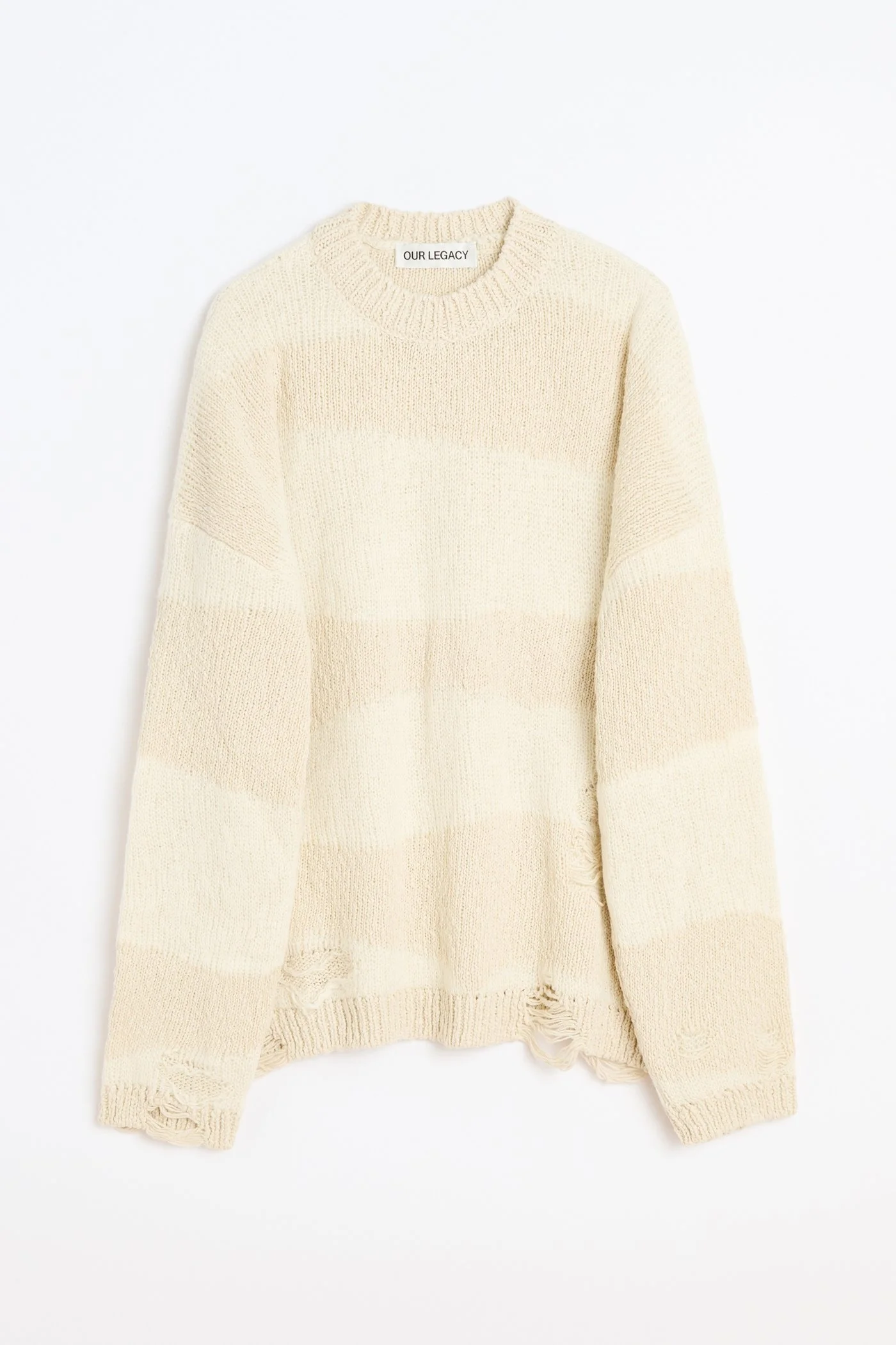 Popover Roundneck White Destructive Wave - 1