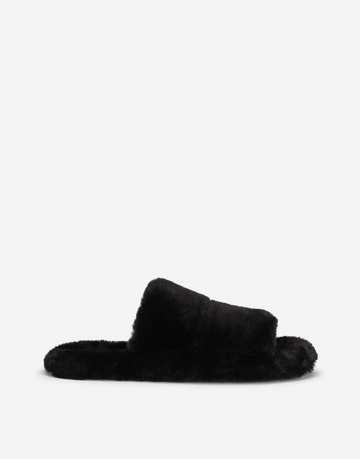 Faux fur sliders - 1