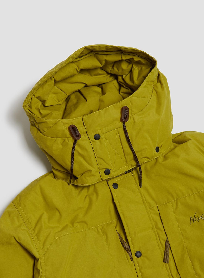 Nigel Cabourn Nanga Hinoc Down Jacket in Lime outlook