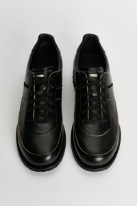 靴 OUR LEGACY TENPIN SHOE Our Legacy - Ten Pin Shoe Black Strike Leather