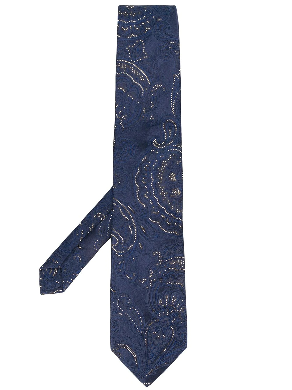 paisley print tie - 1