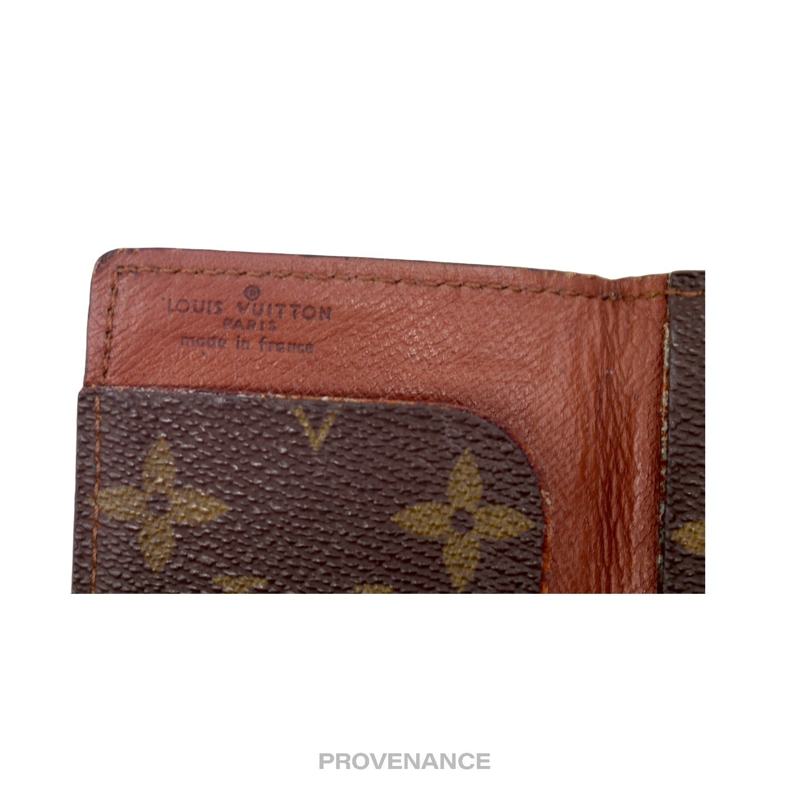 Louis Vuitton Pocket Organizer Card Wallet  - Monogram Small "f" - 6
