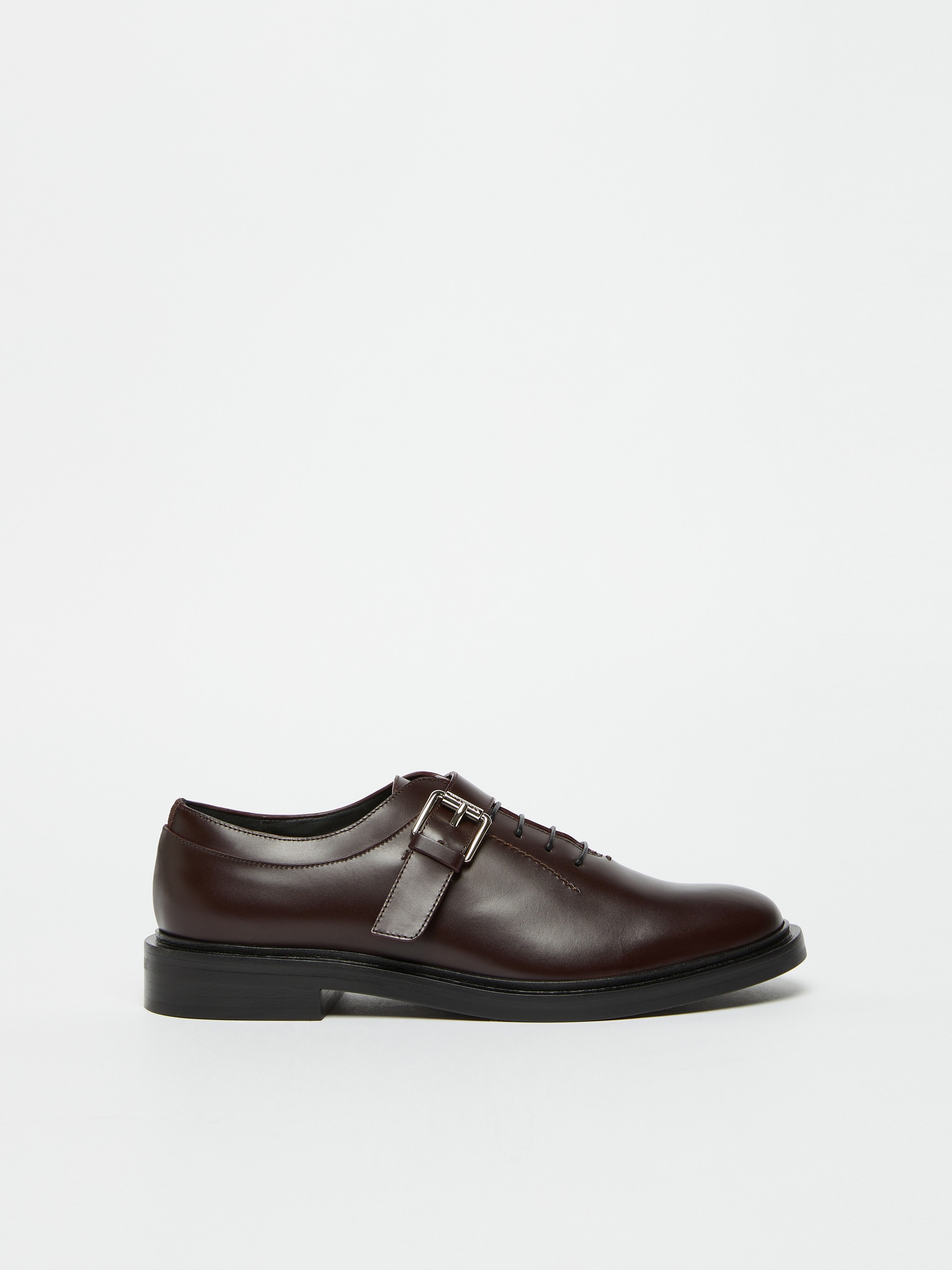 ENGLISHSHOE2 Lace-up shoes with leather buckle - 1