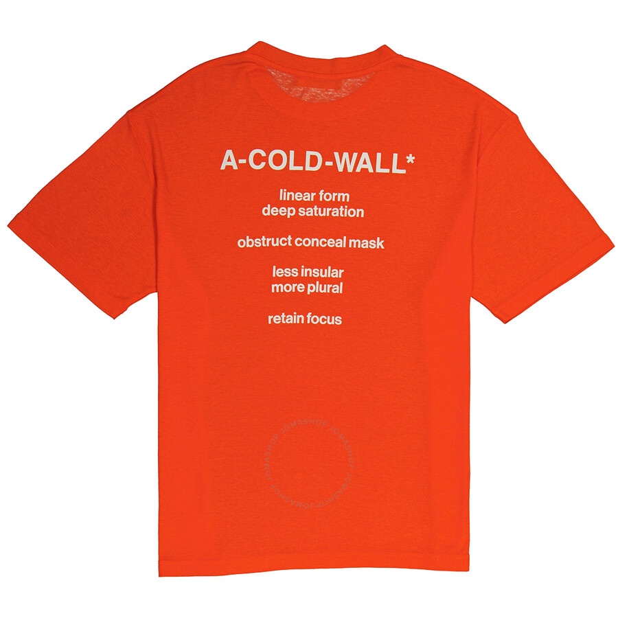 A Cold Wall Mid Grey Artisan Logo Print Crewneck T-Shirt - 2