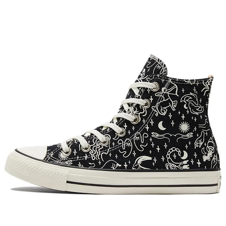 (WMNS) Converse Chuck Taylor All Star Mystic World White/Black 572425C - 1