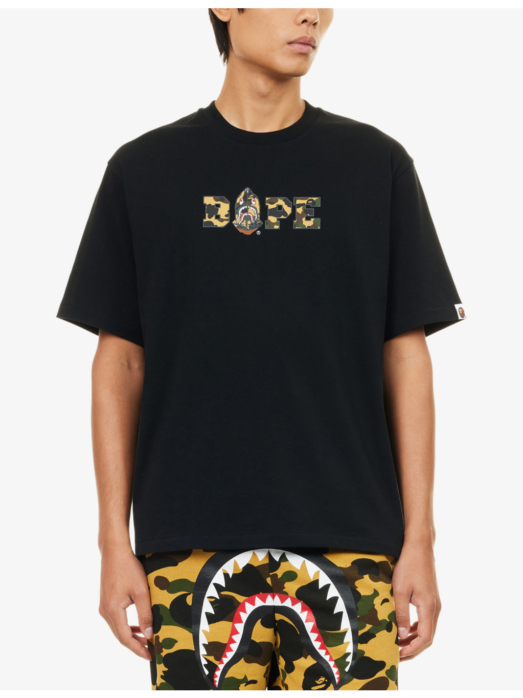 1st Camo Logo Cotton-Jersey T-Shirt - 3