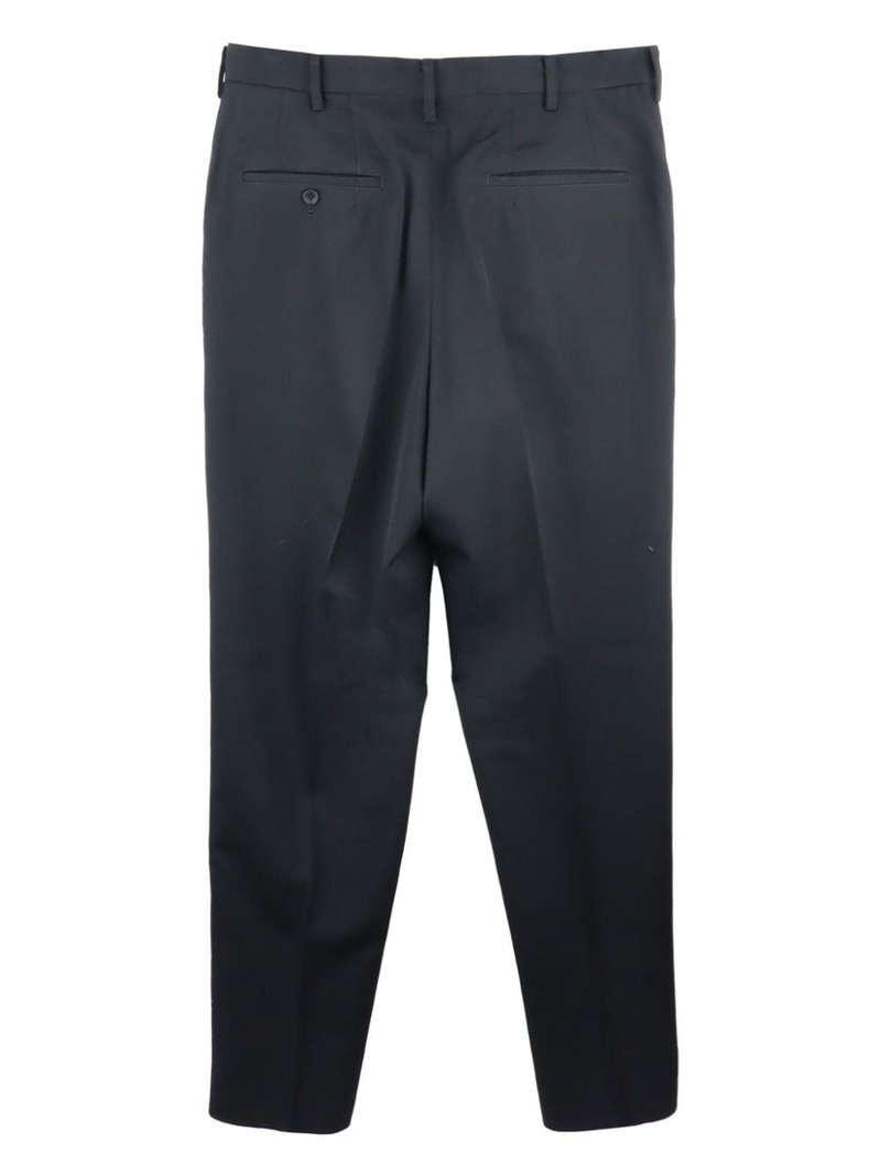Yohji Yamamoto tapered wool trousers outlook