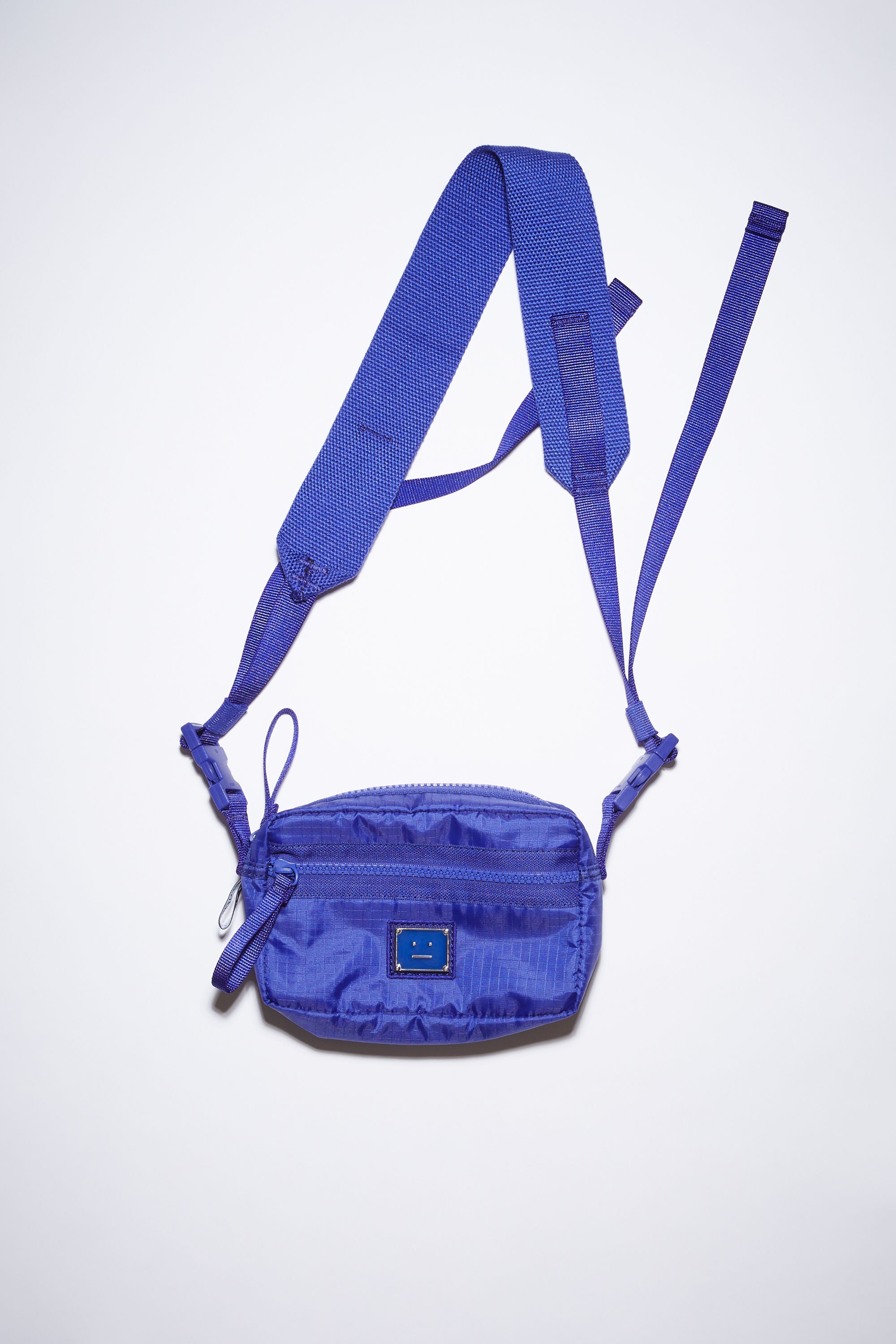 Crossbody Face bag - Blue - 1