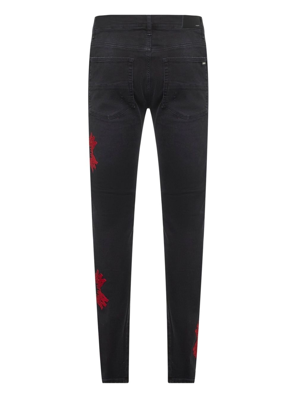 logo-patch jeans - 2