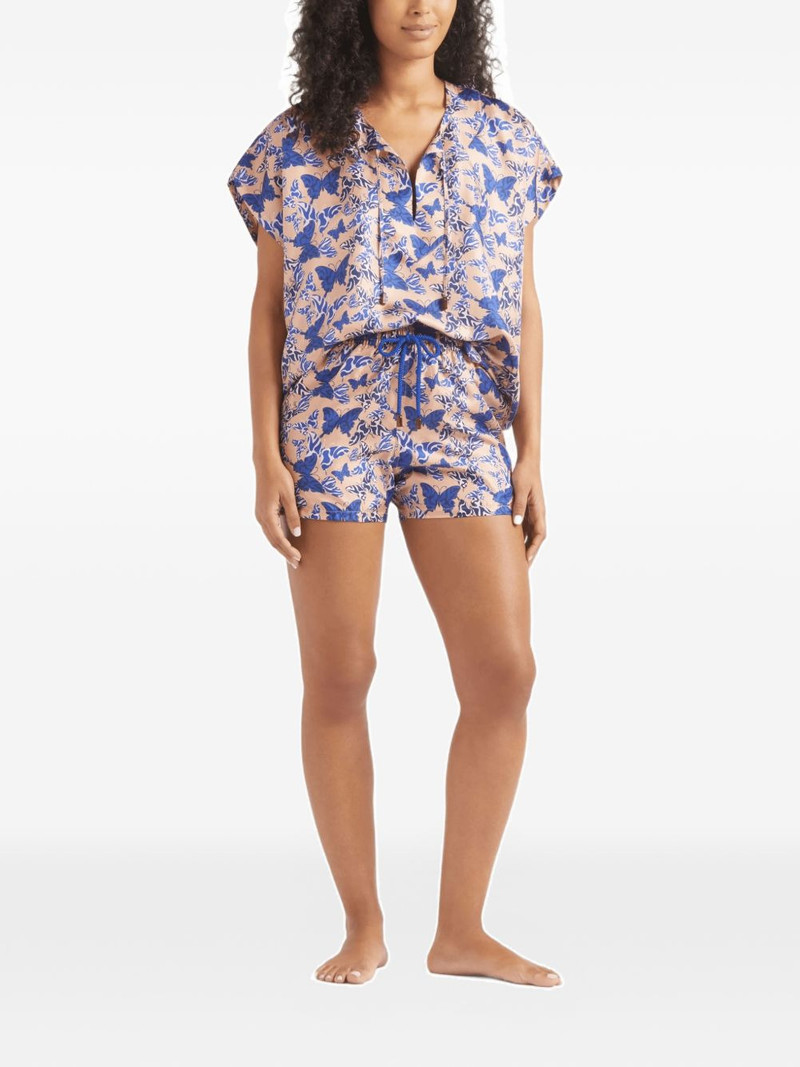 Vilebrequin butterfly tassel blouse outlook