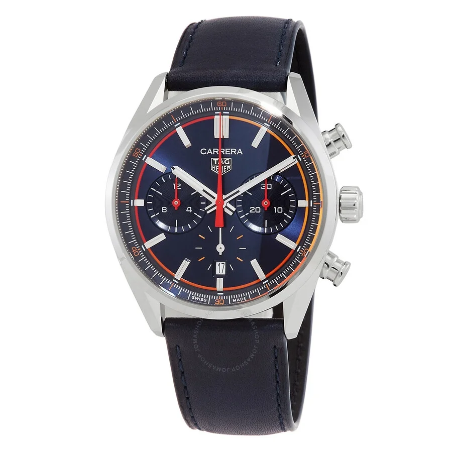 Tag Heuer Carrera Chronograph Automatic Blue Dial Men's Watch CBN201D.FC6543 - 1