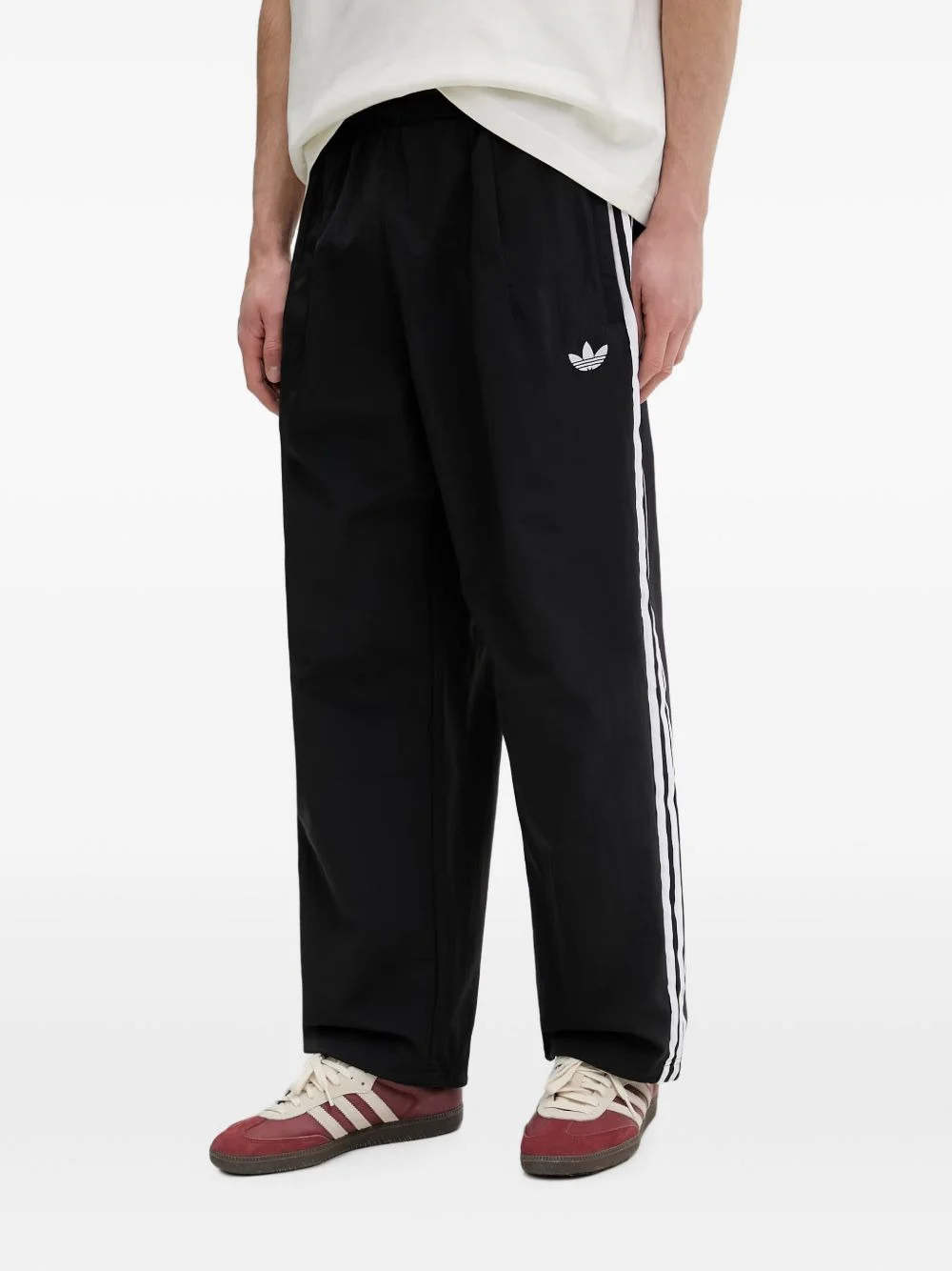 side-stripe track pants - 1