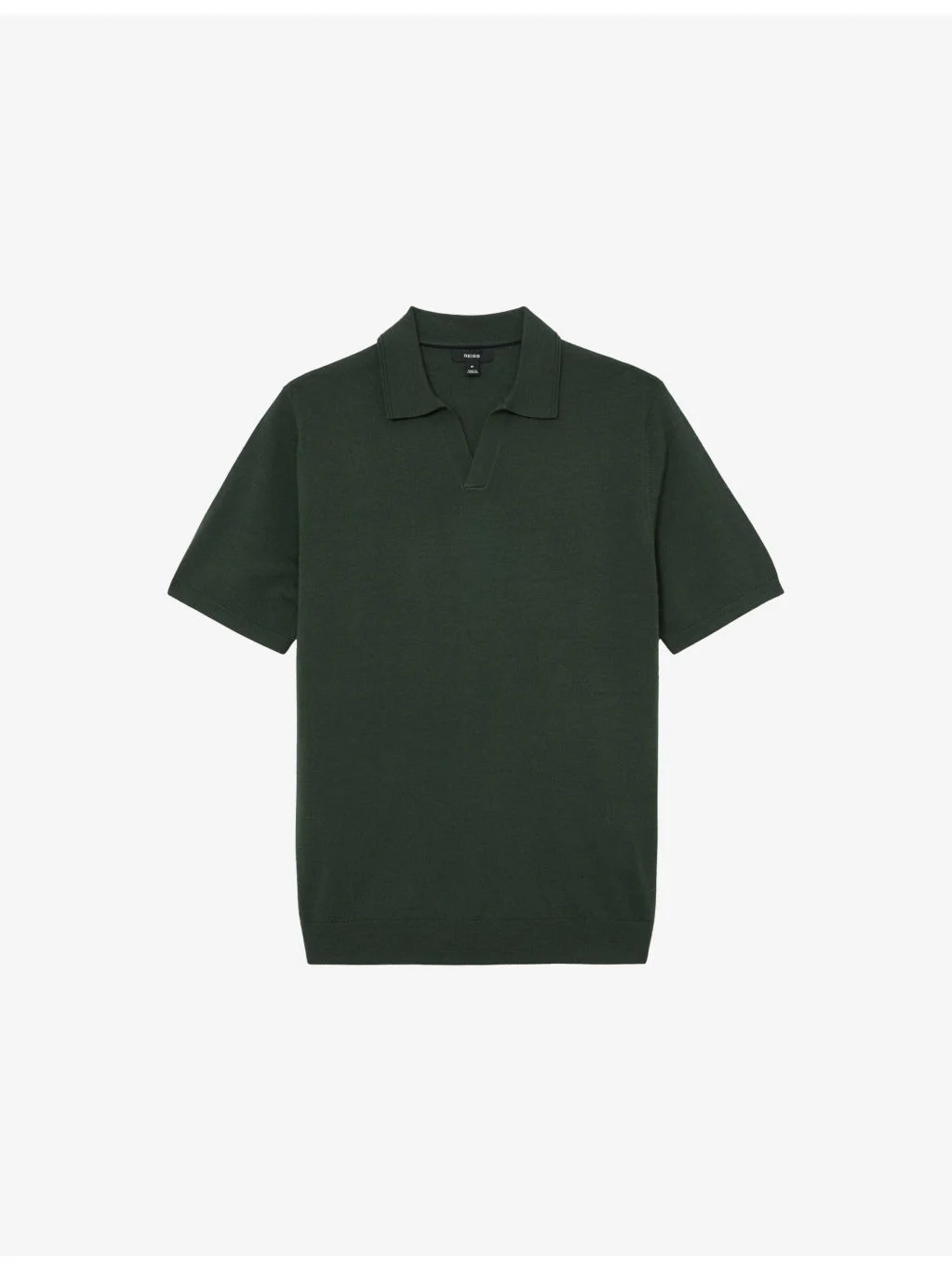 Duchie Short-Sleeved Wool Polo Shirt - 1