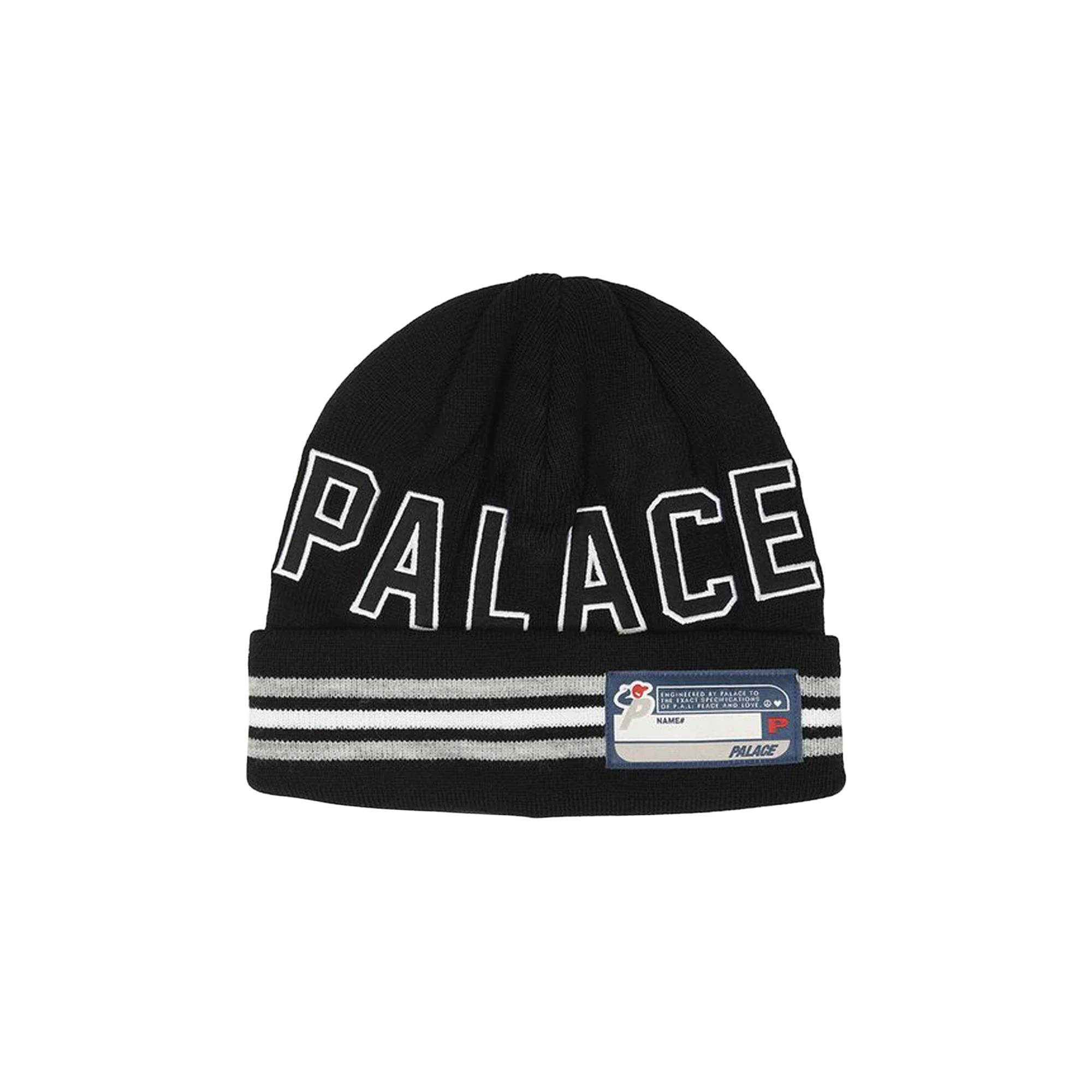 Palace College Beanie 'Black' - 1