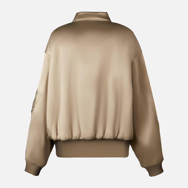 HOGAN Bomber jacket in satin outlook