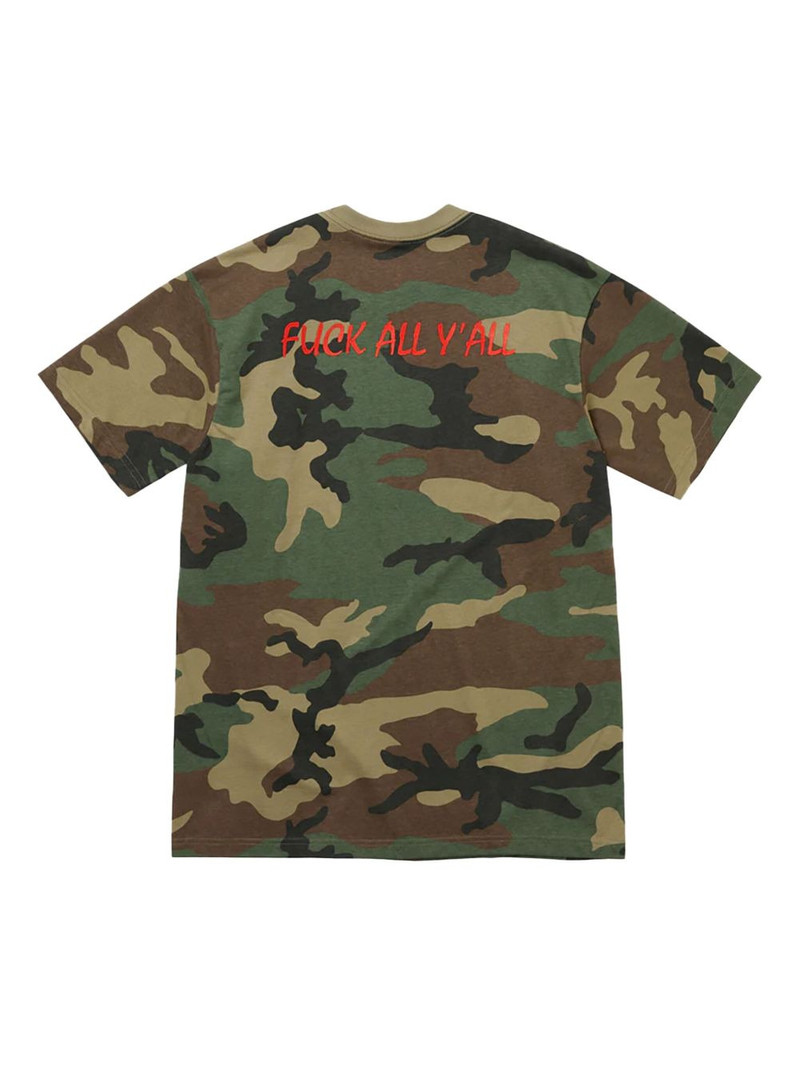 Supreme Split camouflage T-shirt outlook