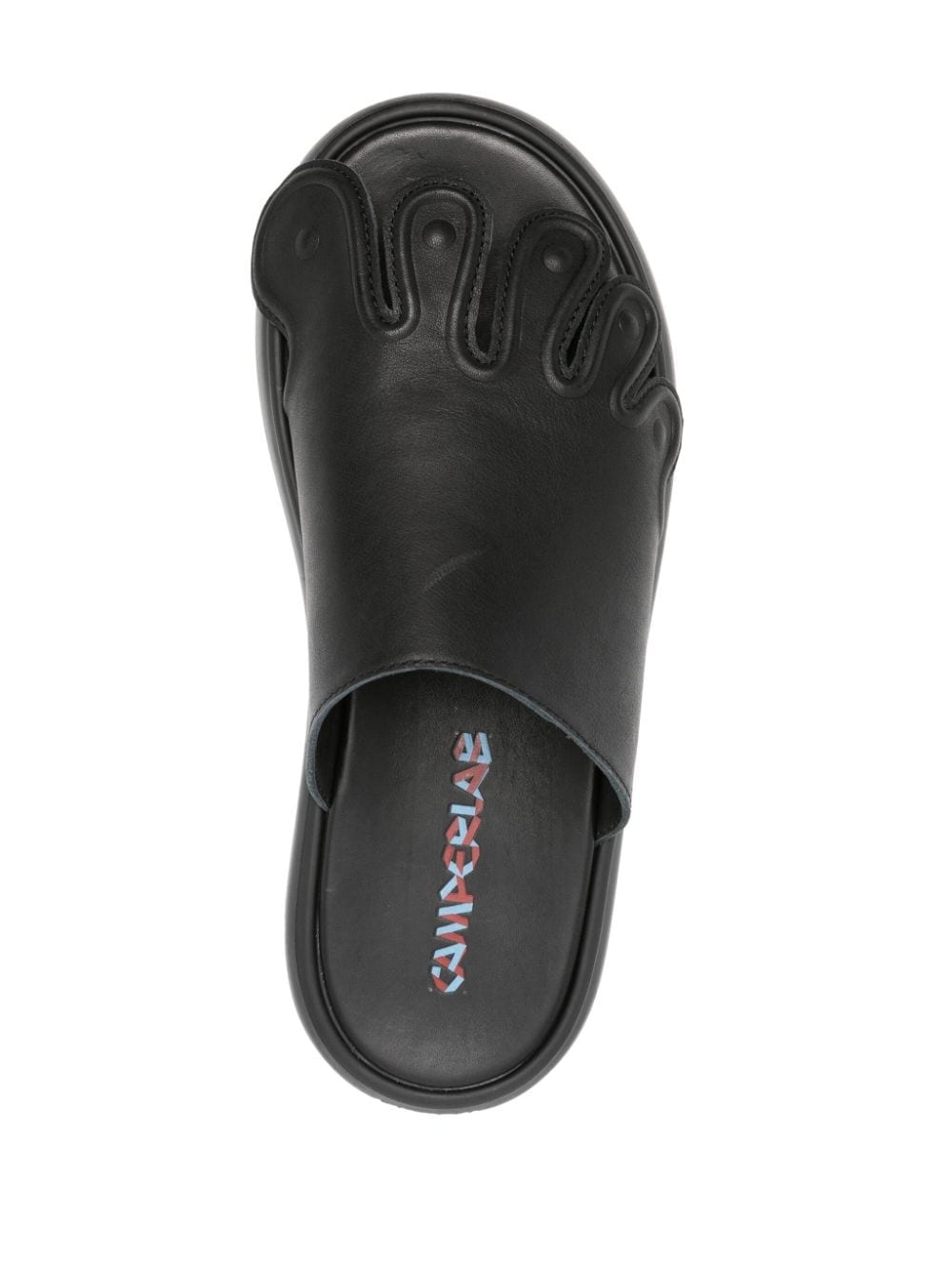 Pelotas Flota toes-shaped leather slides - 4