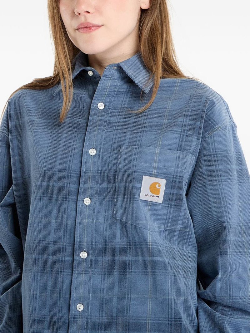L/S Wilber plaid pocket shirt 5