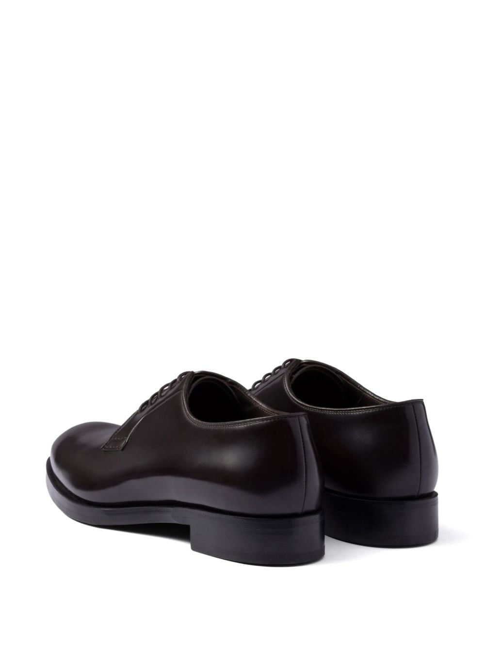 brushed lace-up shoes - 3