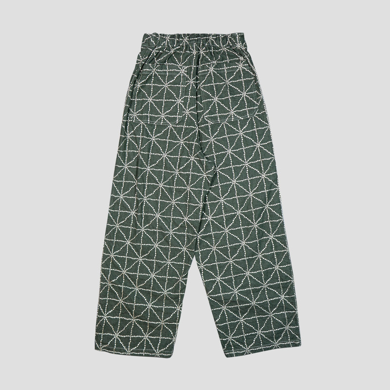 Kapital 8oz COLOR DENIM FOLD DOJO W-KNEE BAGGY PANTS outlook