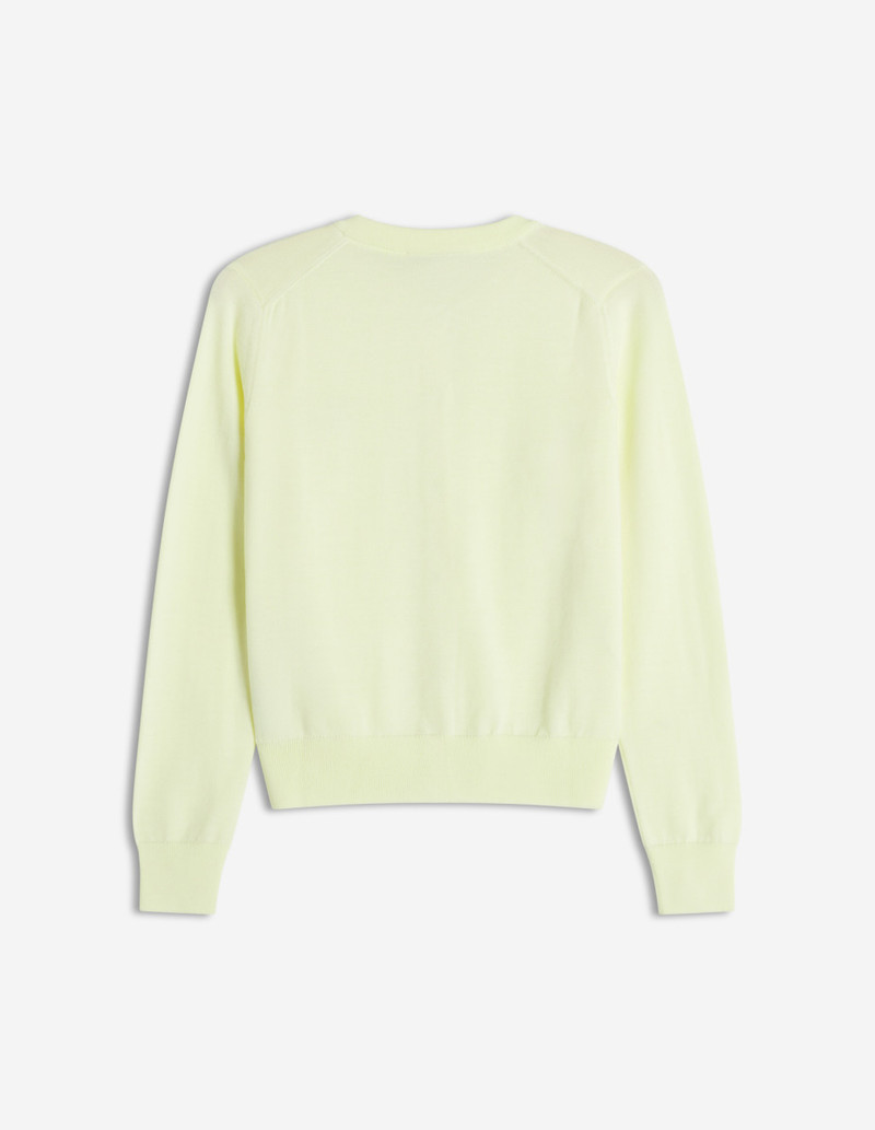 Maison Kitsuné CHILLAX FOX MERINO REGULAR CARDIGAN outlook