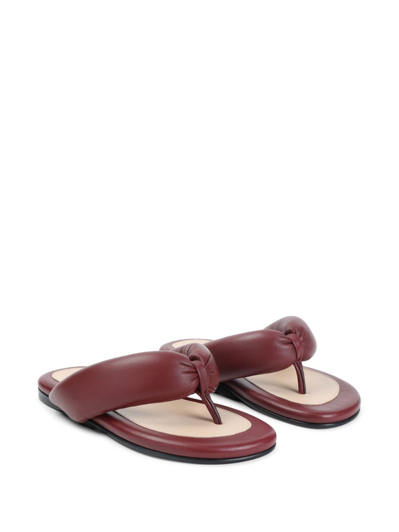 Carven Garnier leather sandals outlook