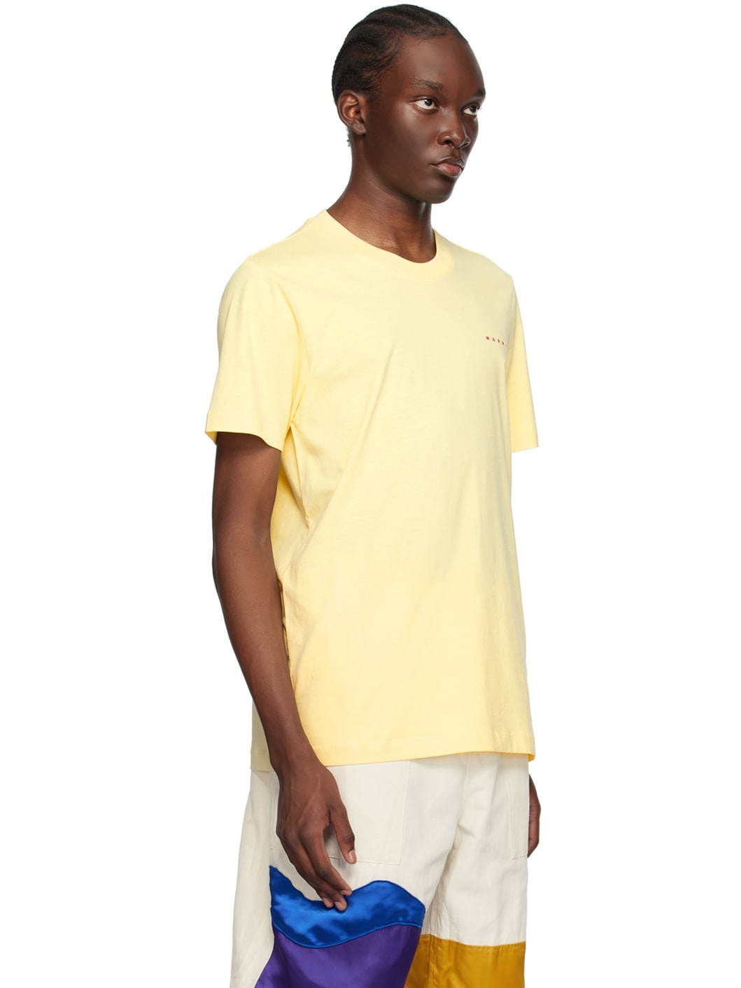 Yellow Embroidered T-Shirt - 2