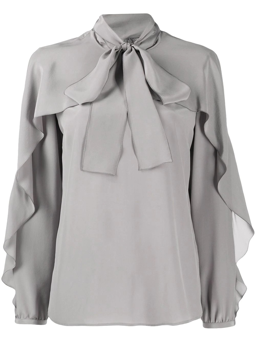 ruffle front blouse - 1