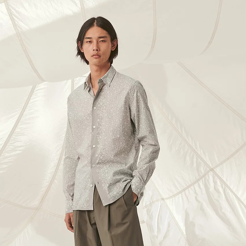 "Jardin de Calypso" fitted shirt 1