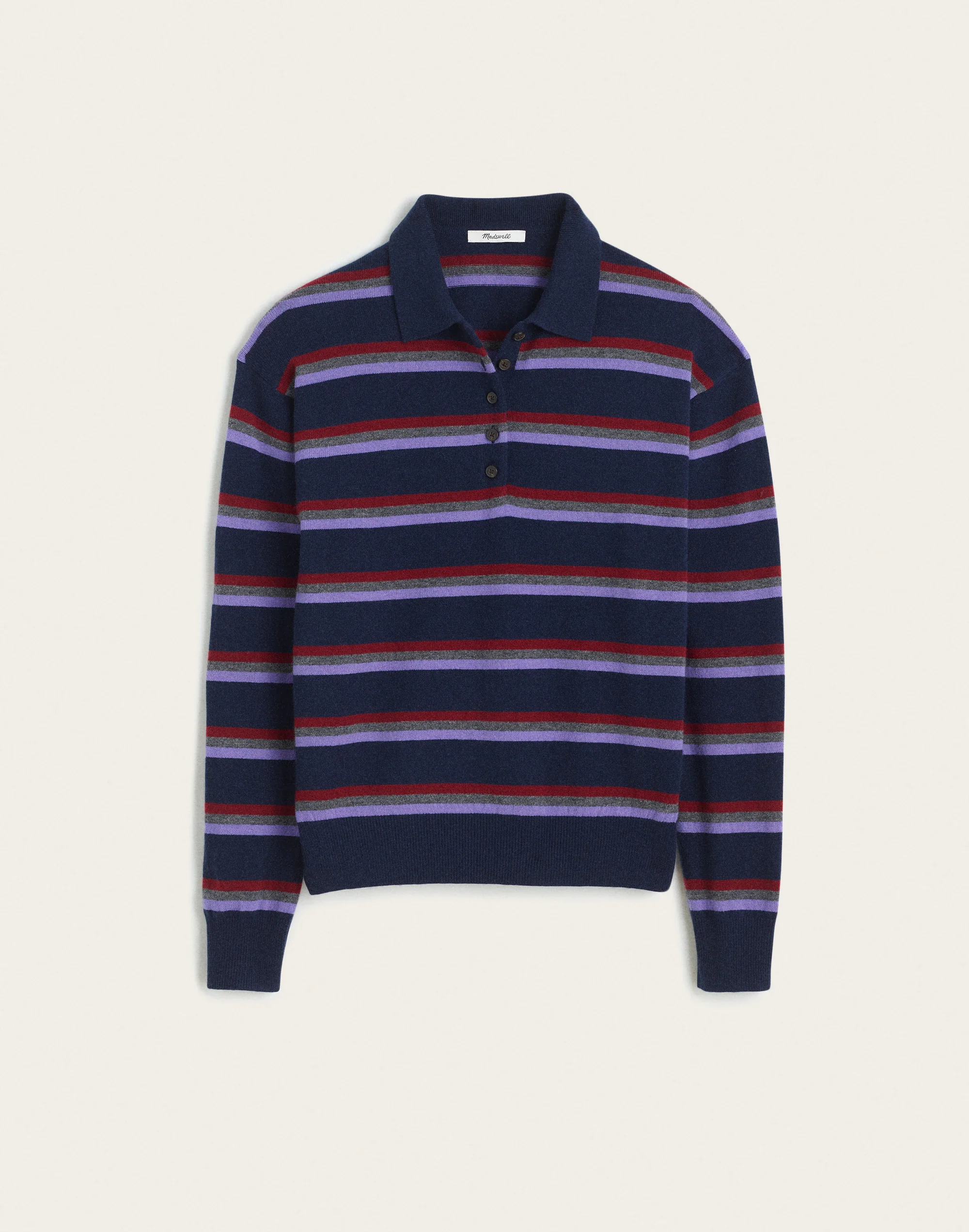 Polo Sweater in 100% SoftWool - 1