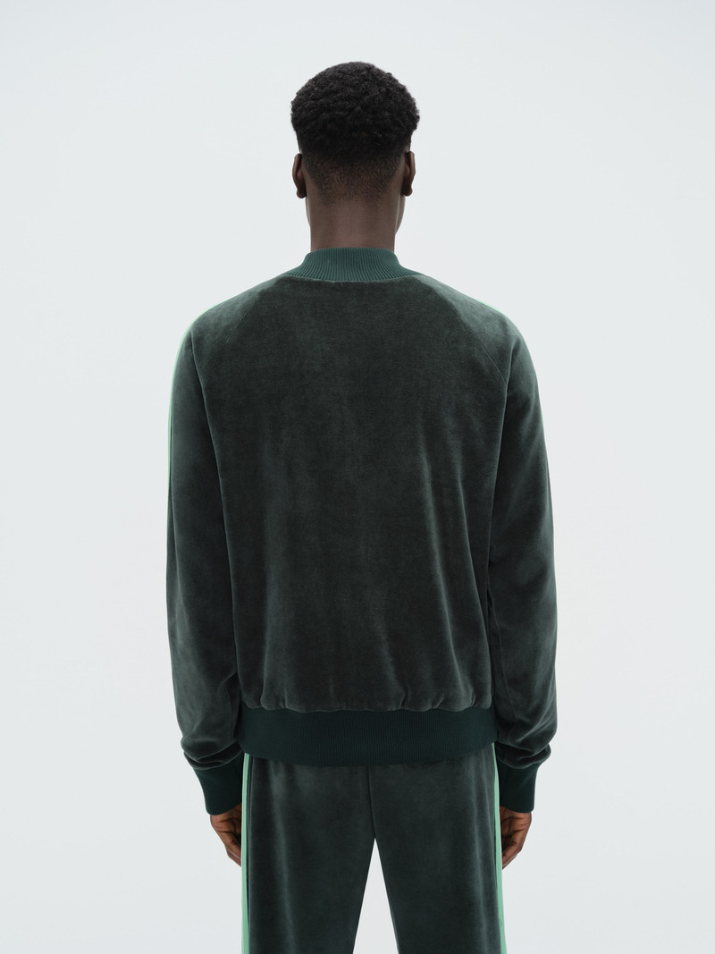 AMIRI STACK VELOUR TRACK JACKET 4