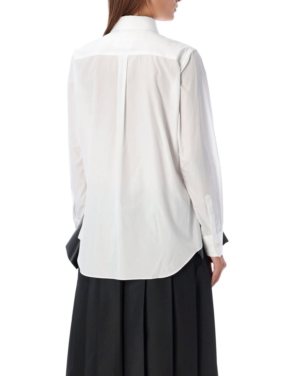 Comme Des Garçons Ruffled Popeline Shirt - 2