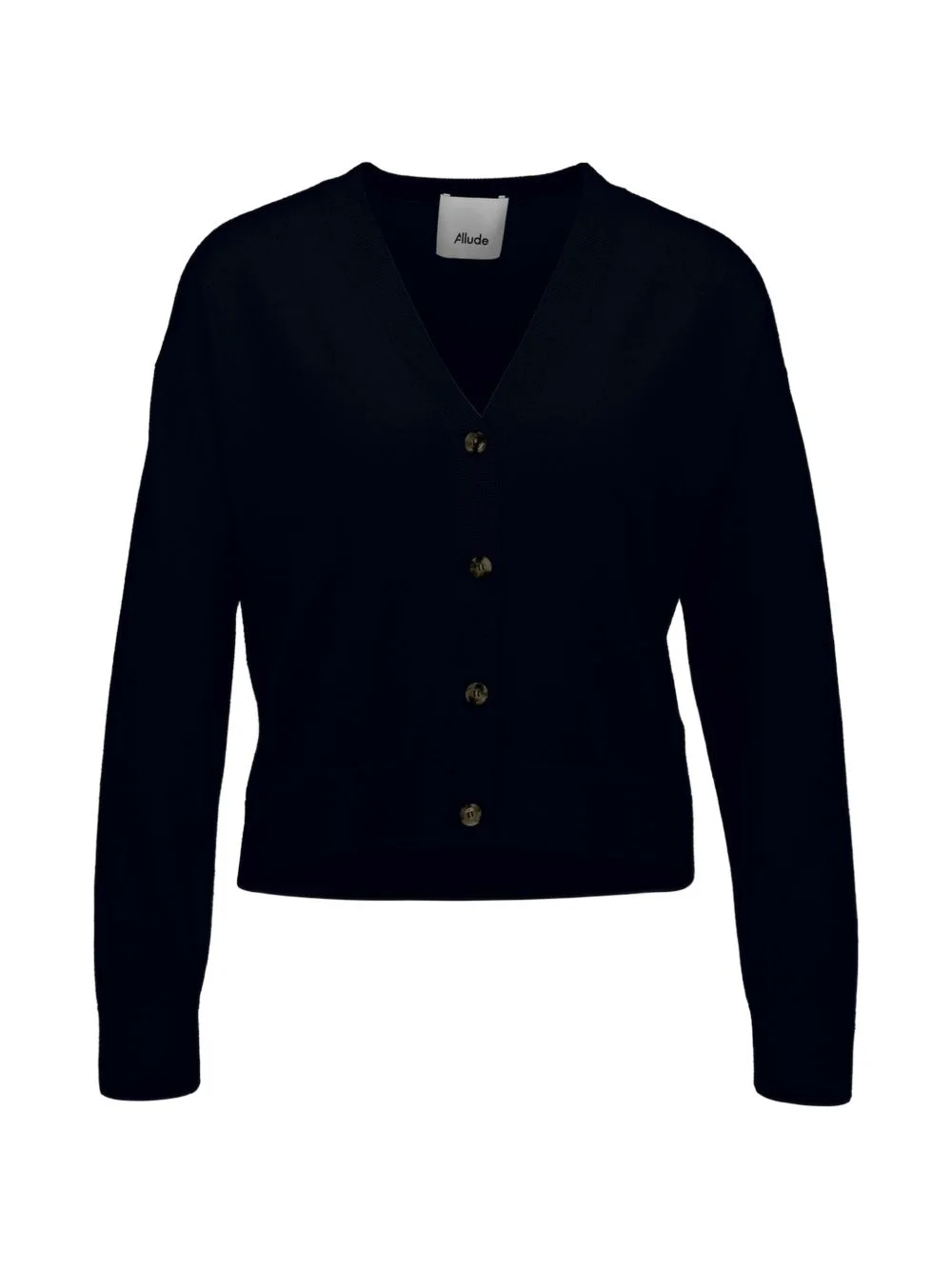 button knitted cardigan - 1