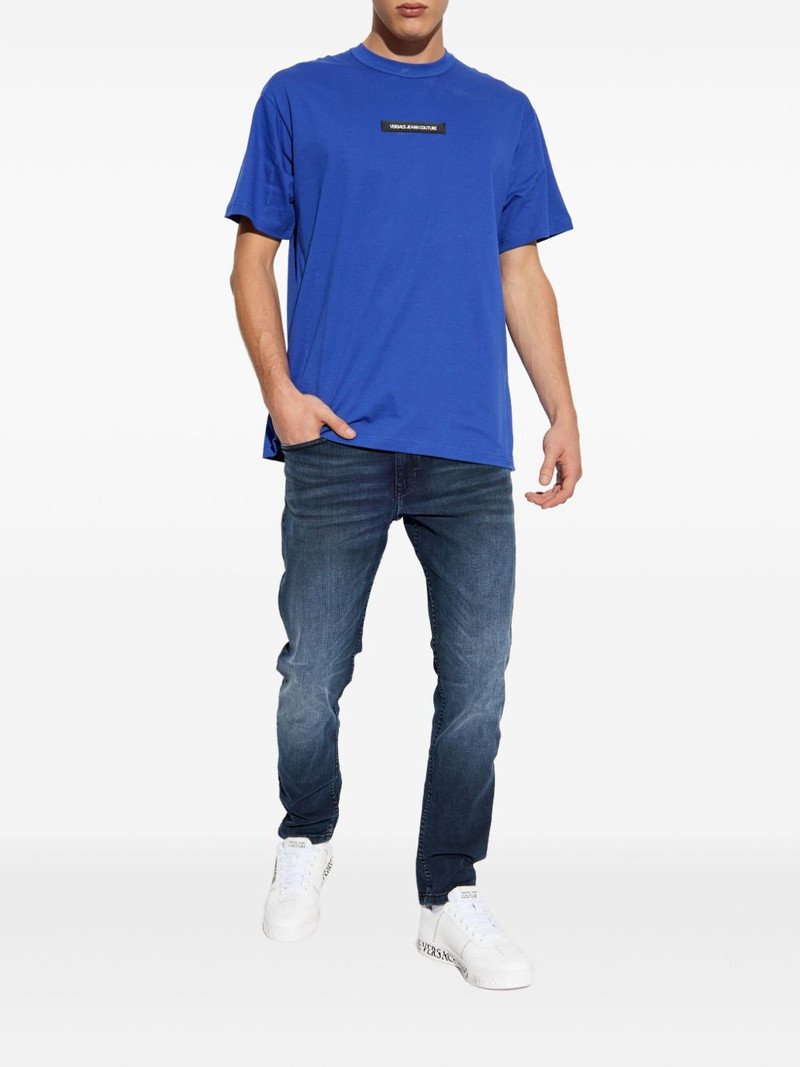VERSACE JEANS COUTURE logo-appliqué T-shirt outlook